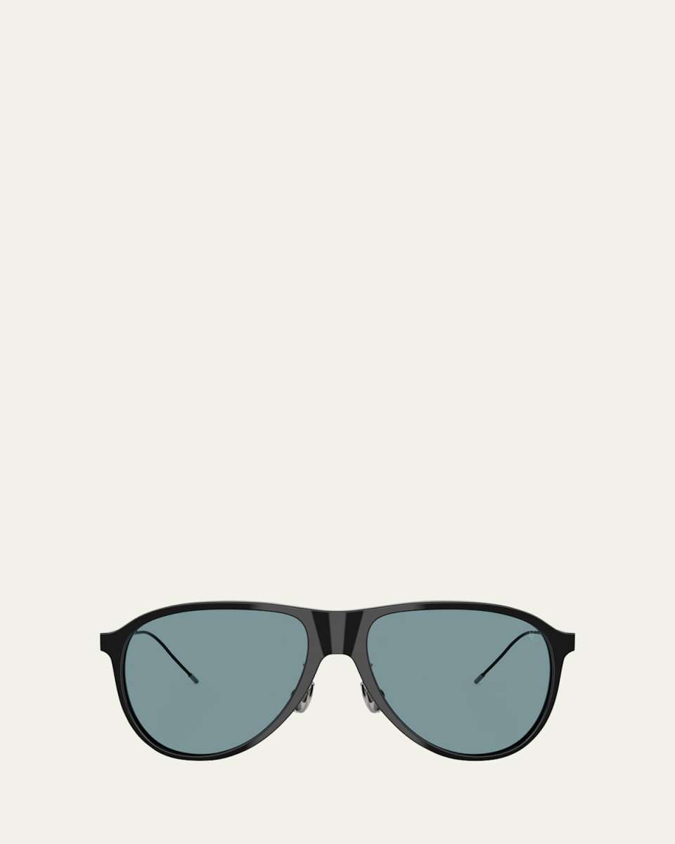 0BC4011S Acetate Aviator Sunglasses